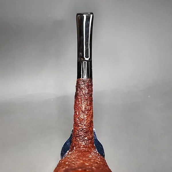 Ferndown Antique Bark 3 Star Lumberman Estate Briar Pipe, English Estates - Image 6