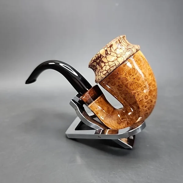 Mutcat Calabash Handmade Pipe, New [SOLD] - Image 6