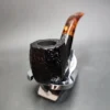 Savinelli Ottagono Sandblasted Bent Panel Briar Pipe, 6mm - Image 6