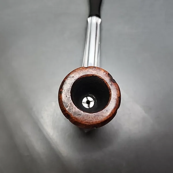 Kirsten L Metal & Briar Estate Pipe, American Estates - Image 6