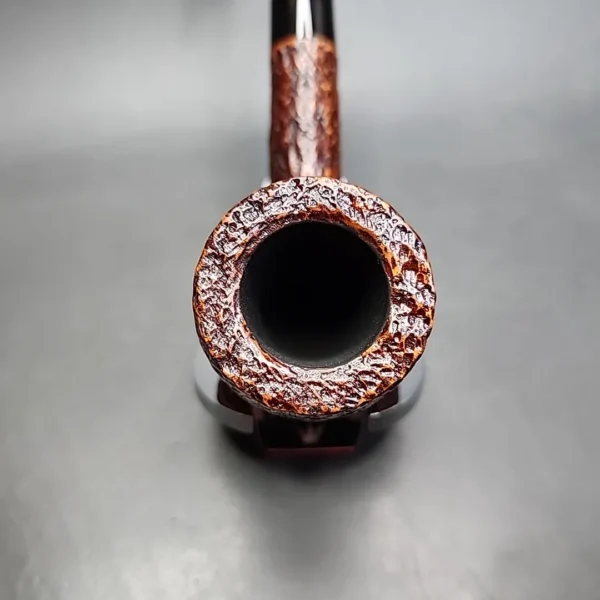 Savinelli Hercules 111 EX Rusticated Straight Billiard Briar Pipe, New - Image 6