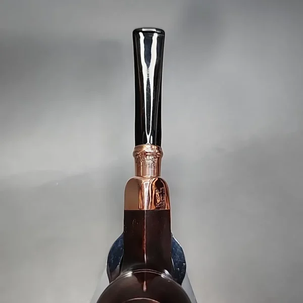 Peterson 2022 Christmas Smooth Spigot Bulldog Estate Briar Pipe, Irish Estates - Image 6