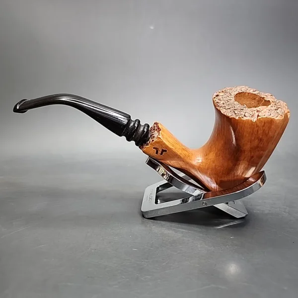 Unknown Smooth Freehand Estate Briar Pipe, Unsmoked - Image 6