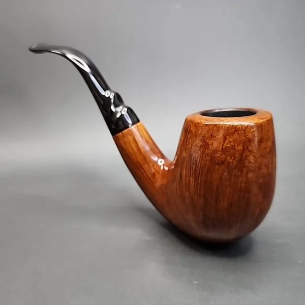 Savinelli Autograph 8 Smooth Bent Egg Estate Briar Pipe, Italian Estates - Image 6