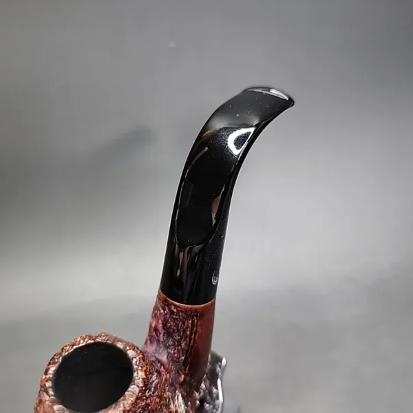 GBD Giant Rusticated Bent Egg Estate Briar Pipe, English Estates - Image 6