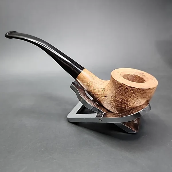 Morgan Bones Bent Pot Briar Pipe, New - Image 6