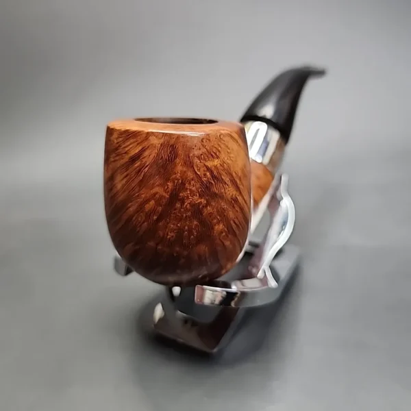 Peterson Antique Collection 1909 Smooth Bent Pot Estate Briar Pipe, Irish Estates - Image 6