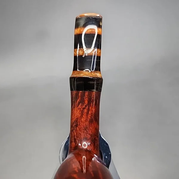 Nording Handmade 14 Smooth Bent Egg Estate Briar Pipe, Unsmoked [SOLD] - Image 6