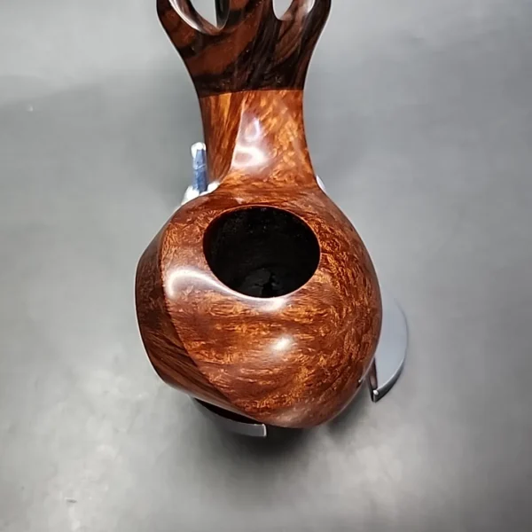 Michael Parks V Smooth Blowfish Mermaid Estate Briar Pipe, Canadian Estates - Image 6
