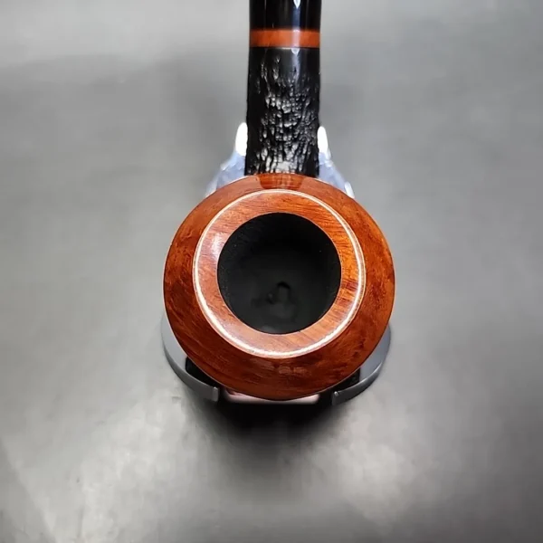 Vauen Inter Style 402 Sandblasted Rhodesian Estate Briar Pipe, Unsmoked, 9mm - Image 6