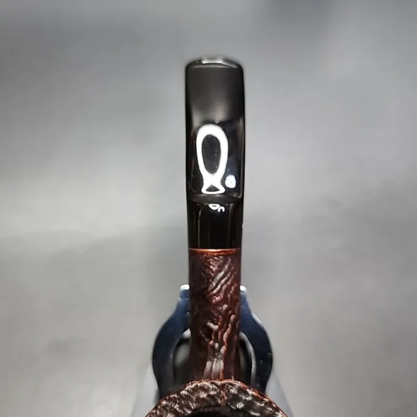 Sasieni 4Dot Ruff-Root Dark Bent Dublin Estate Briar Pipe, English Estates - Image 6