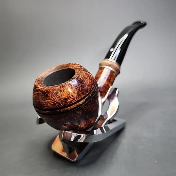 Vauen Kingwood 08 Smooth Rhodesian Estate Briar Pipe, Unsmoked, 9mm - Image 6