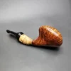 Bennie Joe Smooth Mushroom Handmade Briar Pipe, New - Image 6