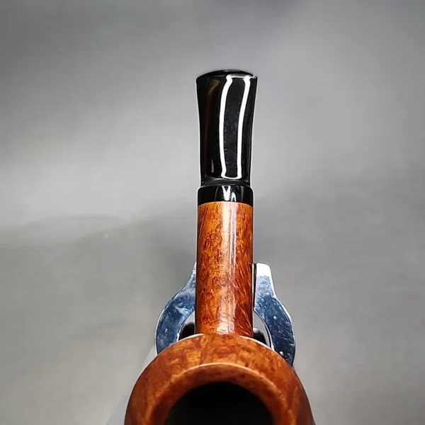 Bennie Joe Smooth Rhodesian Handmade Briar Pipe, New - Image 6