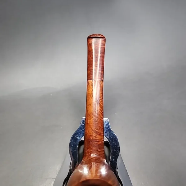 Bennie Joe Smooth All Briar Handmade Briar Pipe, New - Image 6