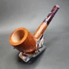Savinelli Fantasia 111 KS Smooth Straight Billiard Briar Pipe, 6mm - Image 6