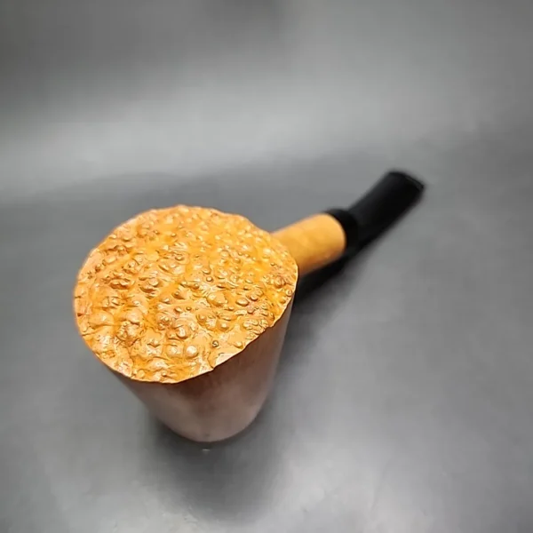 Cavicchi CCC Smooth Volcano Estate Briar Pipe, Unsmoked - Image 6
