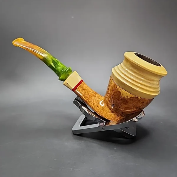 Mutcat Calabash Handmade Pipe, New [SOLD] - Image 6