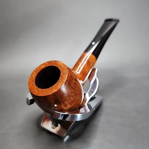1978 Dunhill Root Briar 41011 Smooth Straight Apple Estate Briar Pipe, Unsmoked [SOLD] - Image 6