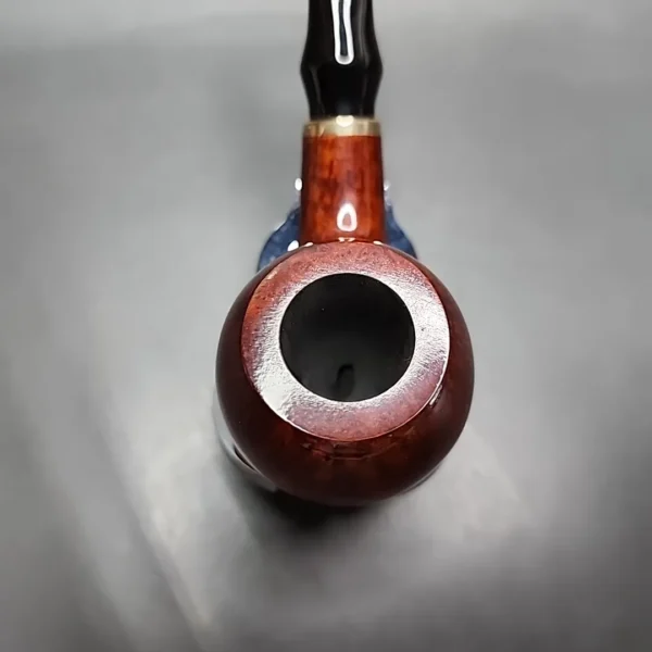 Vauen 6842 Smooth Bent Apple Estate Briar Pipe, Unsmoked, 9mm [SOLD] - Image 6