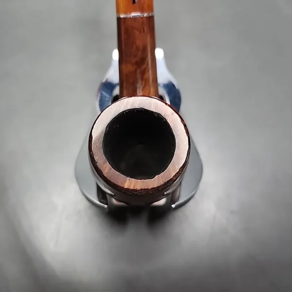 KB&B Kaywoodie Drinkless Suntan Rock Ambera 7214 Estate Briar Pipe, American Estates [SOLD] - Image 6