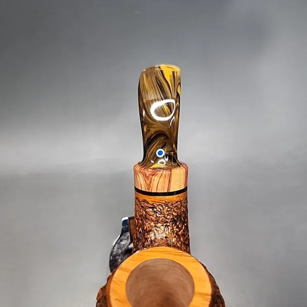 Ardor Urano 2021 Rusticated Cannonball Estate Briar Pipe, Unsmoked [SOLD] - Image 7