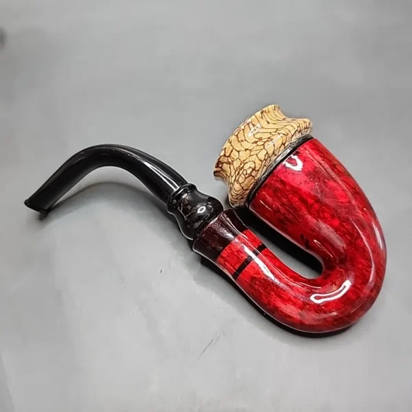 Mutcat Calabash Handmade Pipe, New - Image 7
