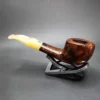BBB Tortoise 745 Smooth Bent Dublin Estate Briar Pipe, Unsmoked [SOLD] - Image 7
