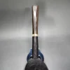 Pipe Tristan Sandblasted Billiard, Handmade Briar Pipe, New [SOLD] - Image 7