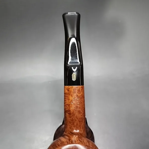 Jobey Fawn Extra E52 Smooth Tulip Estate Briar Pipe, Italian Estates [SOLD] - Image 7