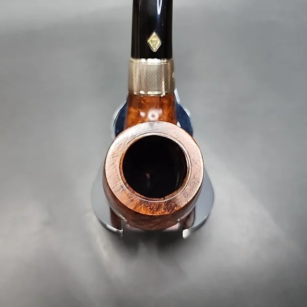 BBB Turnberry 304 Smooth Bent Billiard Estate Briar Pipe, Unsmoked [SOLD] - Image 7