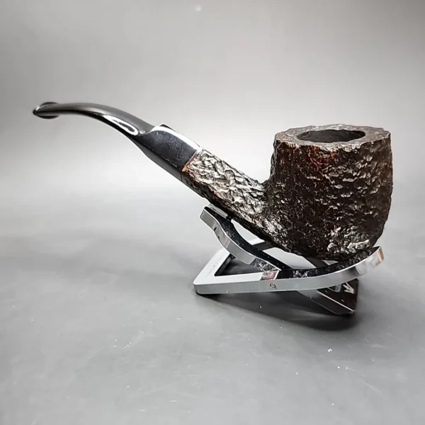 Astleys Rusticated Bent Pot Estate Briar Pipe, English Estates - Image 7