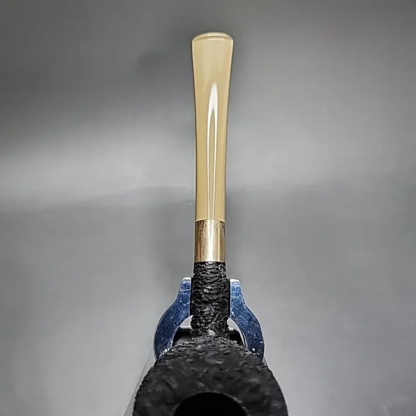 Pipe Tristan Rusticated Apple Handmade Briar Pipe, New - Image 7