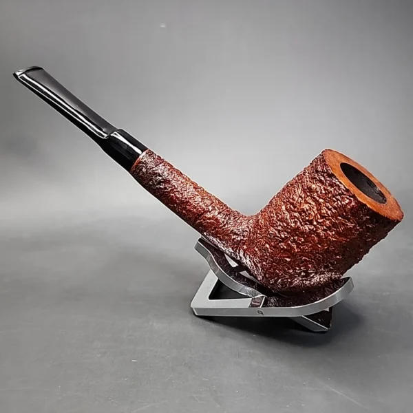 Ferndown Antique Bark 3 Star Lumberman Estate Briar Pipe, English Estates - Image 7