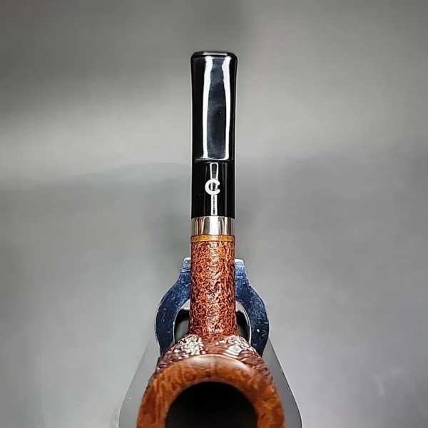 Il Ceppo Sandblasted Pot Estate Briar Pipe, 9mm, Italian Estates - Image 7