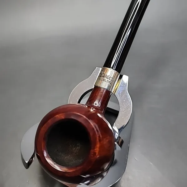 Peterson Carroll of Carrollton 157/248 2024 Smooth Tomato Briar Pipe, New - Image 7