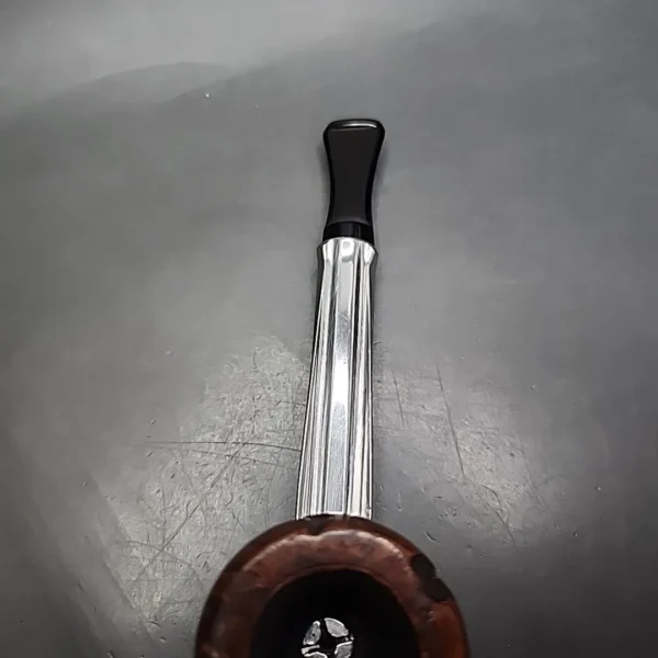 Kirsten L Metal & Briar Estate Pipe, American Estates - Image 7