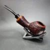 S. Senatorov Sandblasted Squat Brandy Estate Briar Pipe, Latvian Estates - Image 7