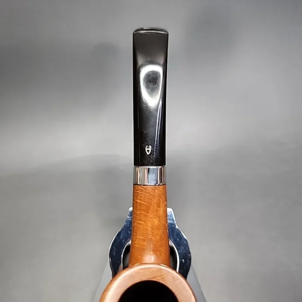 Astleys by Les Wood Smooth Bent Billiard Estate Briar Pipe, Unsmoked - Image 7