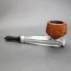 Kirsten K Metal & Briar Estate Pipe, American Estates - Image 7