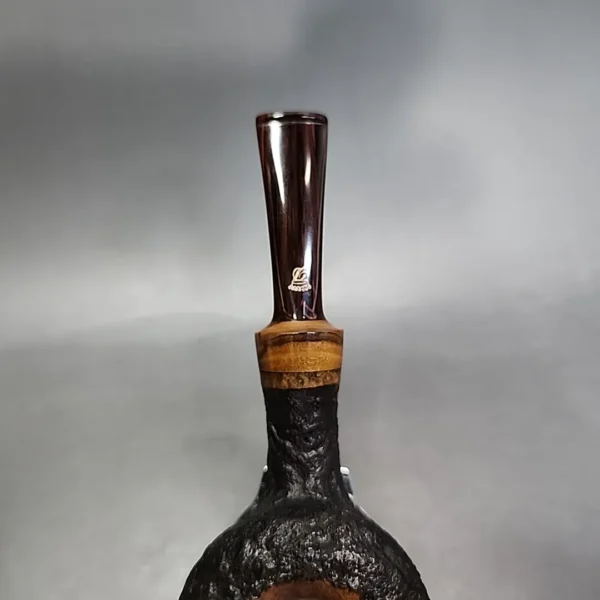 Il Duca Barone DDD Sandblasted Squat Tomato Estate Briar Pipe, Italian Estates - Image 7