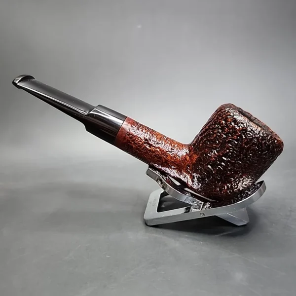Viprati Sandblasted Pear Estate Briar Pipe, Italian Estates - Image 7