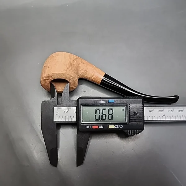 Morgan Bones Bent Pot Briar Pipe, New - Image 7
