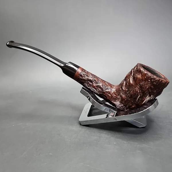 GBD Sierra 1350 Rusticated Cutty Bent Estate Briar Pipe, French Estates - Image 7