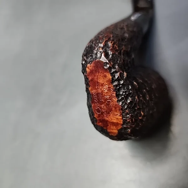 Savinelli Oscar 604 KS Rusticated Oom Paul Estate Briar Pipe, Italian Estates - Image 7