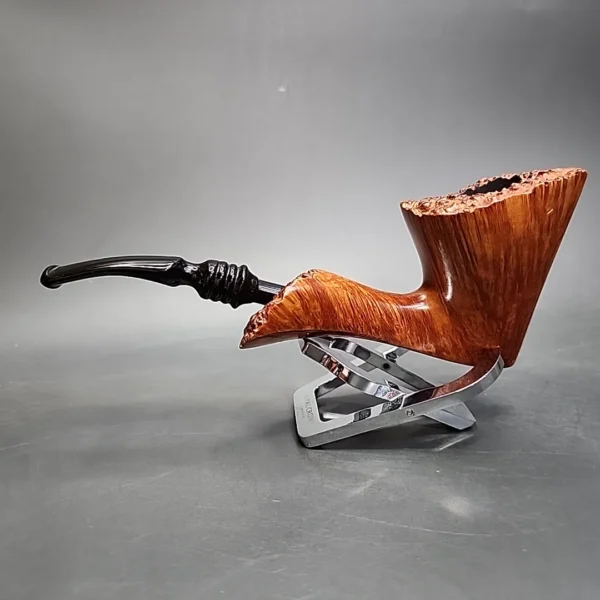 Karl Erik A Smooth Freehand Estate Briar Pipe, Unsmoked - Image 7