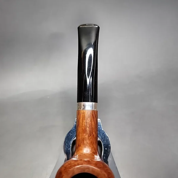 Gigi Fiamma Smooth Flame Grain Panel Estate Briar Pipe, Unsmoked 9mm - Image 7