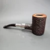Ferndown Bark 3 Star Silver Spigot Poker Estate Briar Pipe, English Estates - Image 7
