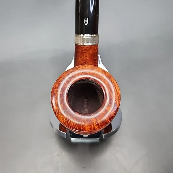 Astleys by Les Wood, Smooth Bent Billiard Estate Briar Pipe, Unsmoked [SOLD] - Image 7