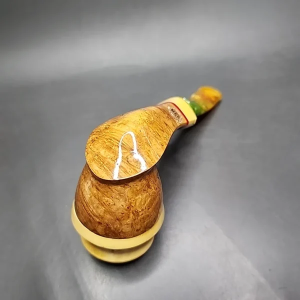 Mutcat Calabash Handmade Pipe, New [SOLD] - Image 7